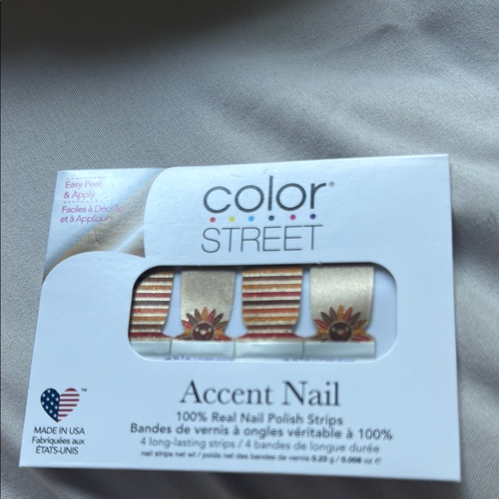 Color Street Nail Accents Turkey Trot Nail Polish Strips